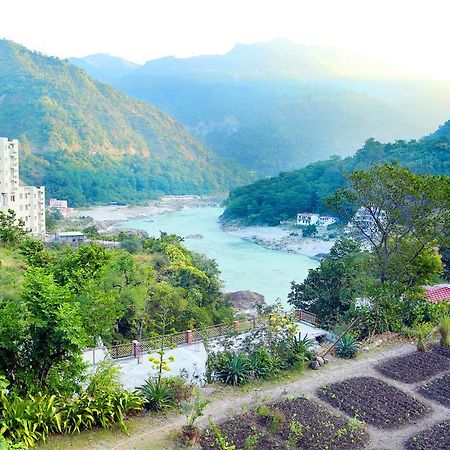 Hotel Divine Ganga Cabaña Rishīkesh Exterior foto